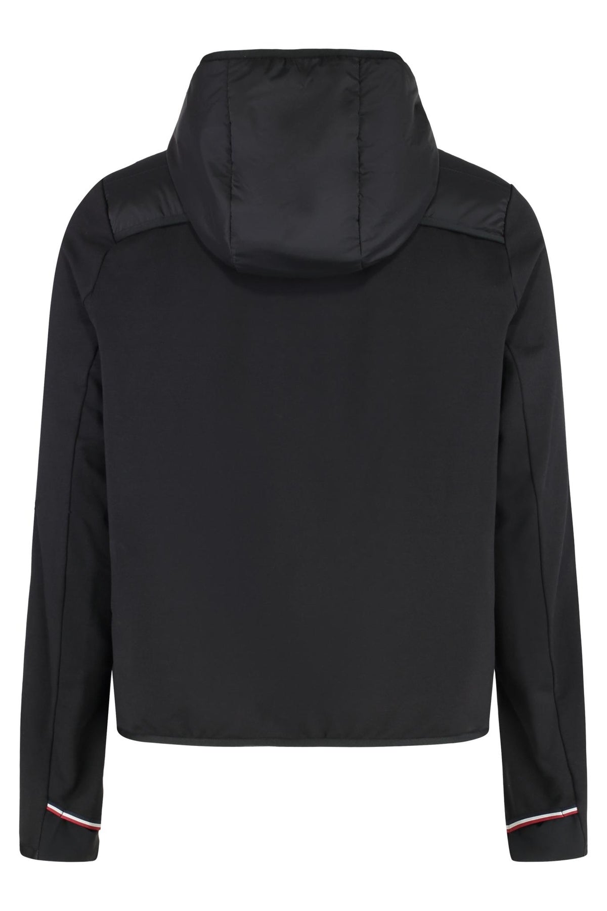 Moncler Black Wool Knit Cardigan for Men