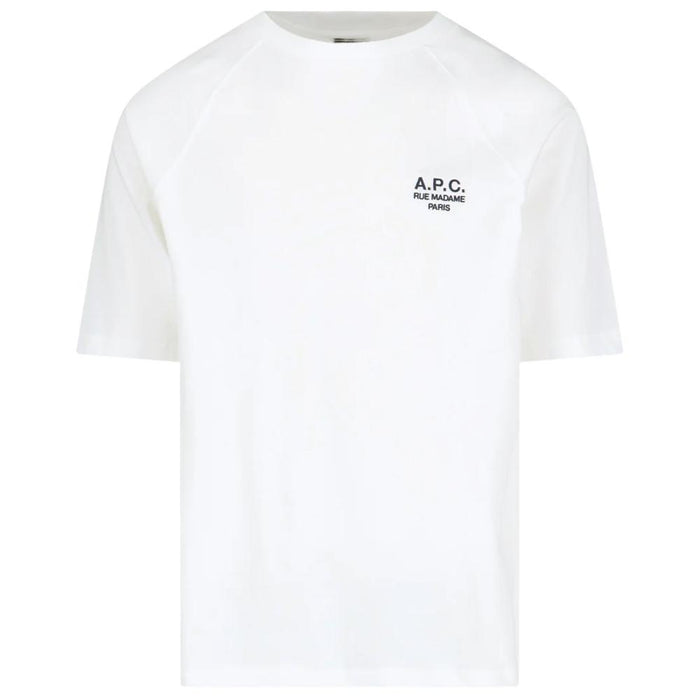 A.P.C. WILLY Logo Embroidered T-Shirt White Men’s