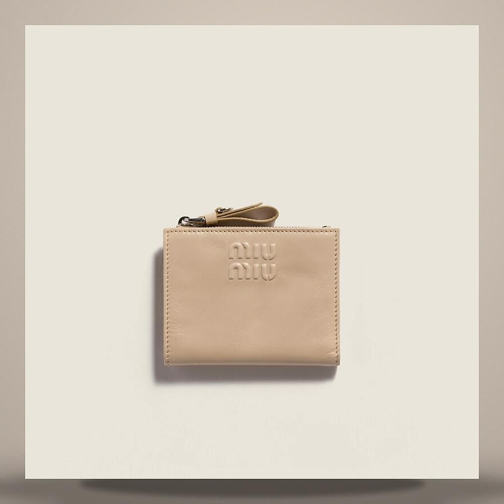 Miu Miu Small Leather Card Holder Wallet 5ML050 2A44 F0485