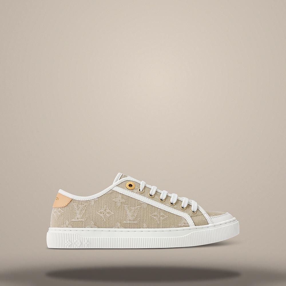 Louis Vuitton LV Lagoon Greige Men's Low-Top Sneakers 1AJK00