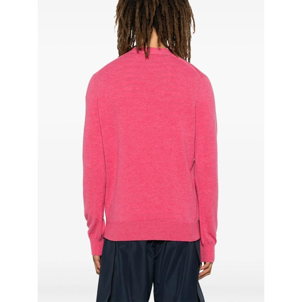 Comme des Garcons Double Heart Patch Unisex Cardigan