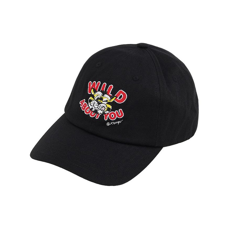 KENZO Unisex Wild Tiger Embroidered Cap FG58AC631F42 99