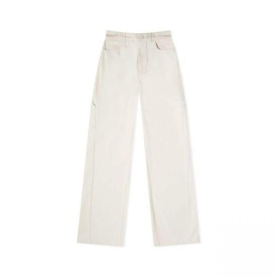 Max Mara Straight Leg Classic Pants 1113119100211131191600002 IVORY DOM