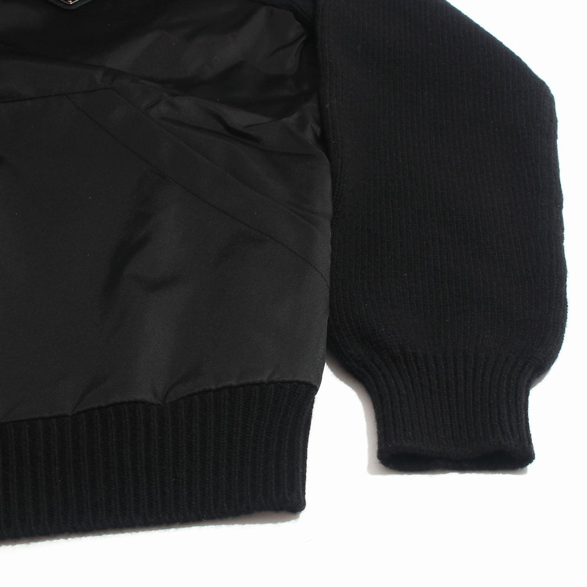 PRADA Black Cashmere Wool Hooded Zip Jacket for Men UMG370 16AM F0002