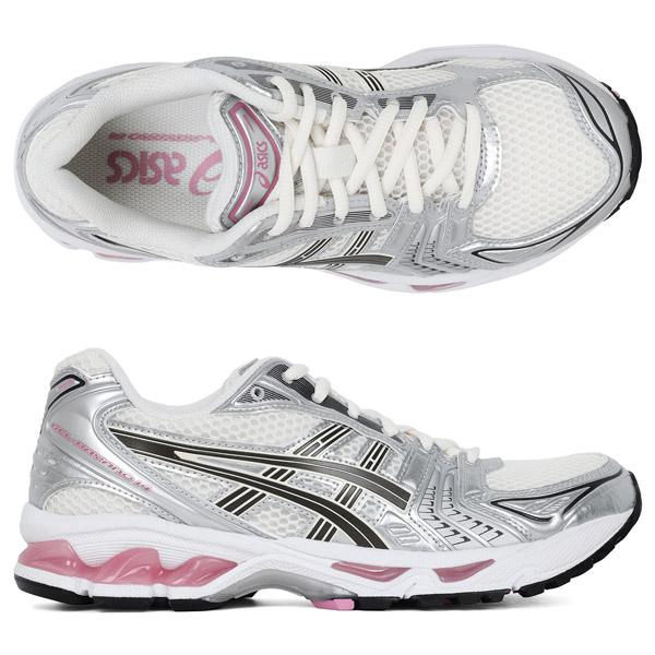 Asics Cream Sweet Pink GEL-Kayano 14 Low-Top Sneakers