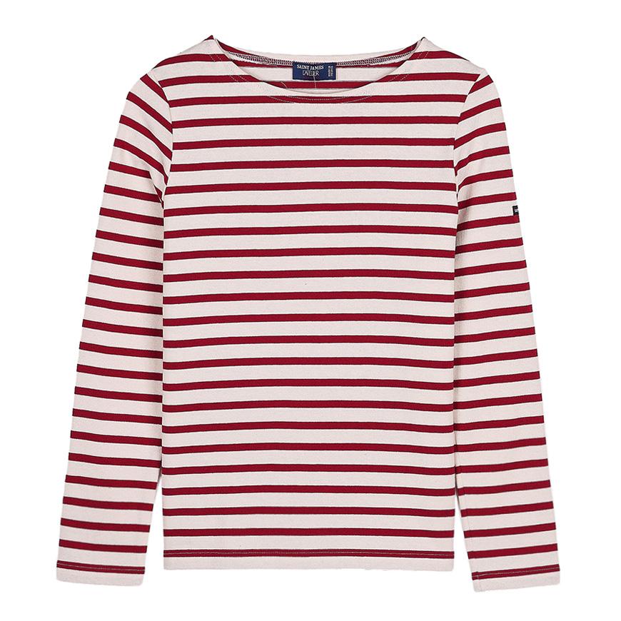 Saint James Ecru/Persan Stripe Meridame II Women’s T-Shirt