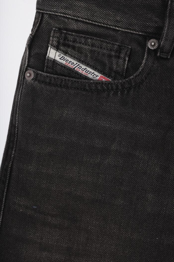 DIESEL 1996 DSIRE Black Loose Wide Leg Denim Jeans Unisex