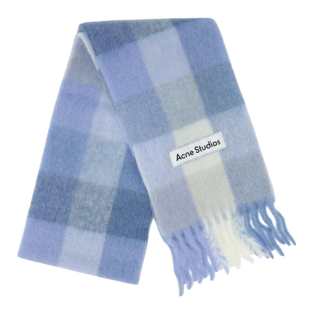 Acne Studios Mohair Check Unisex Scarf