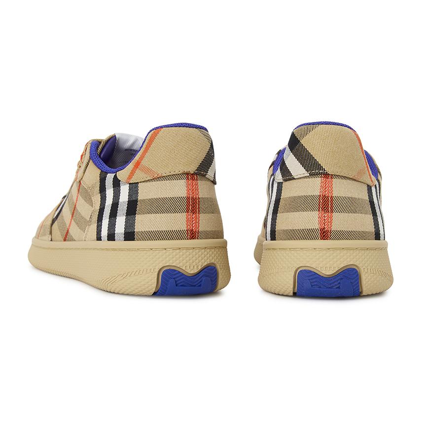 BURBERRY Check Low-Top Sneakers for Men
