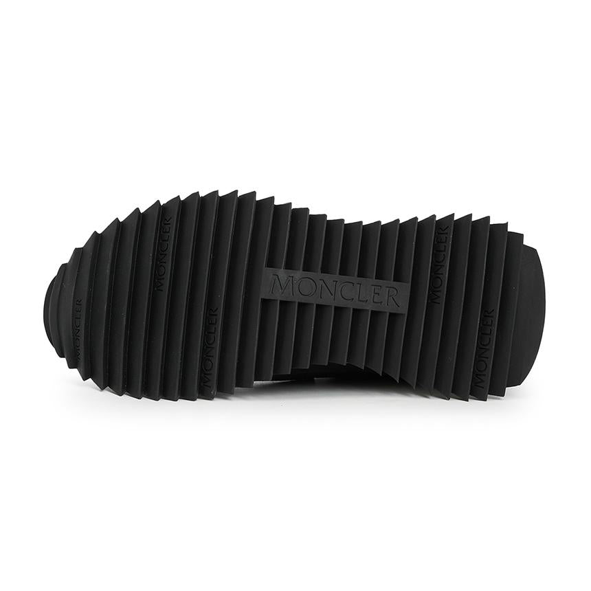 Moncler Men’s Pacey 2 Low-Top Sneakers Black Leather