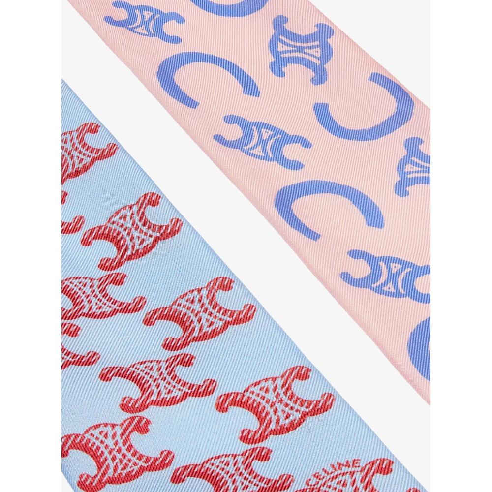 CELINE Lavallière Silk Scarf