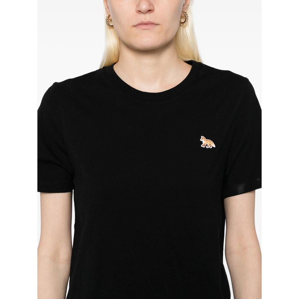 Maison Kitsune Black Short Sleeve T-Shirt