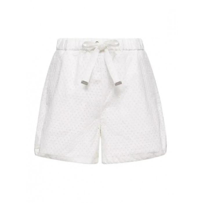 Moncler Women's Sangallo Cotton Poplin Shorts 2B00010 597LQ 001
