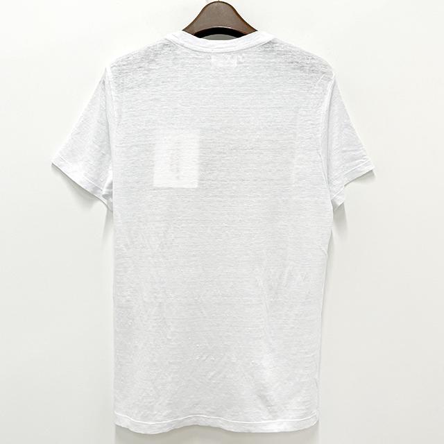 Isabel Marant Etoile Linen Logo Short Sleeve T-Shirt White