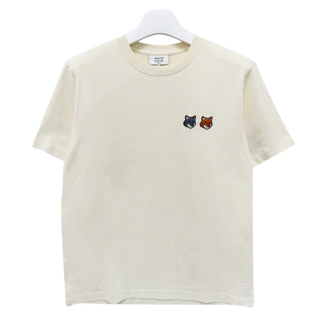 Maison Kitsune Double Bold Fox Head Short Sleeve T-Shirt P702