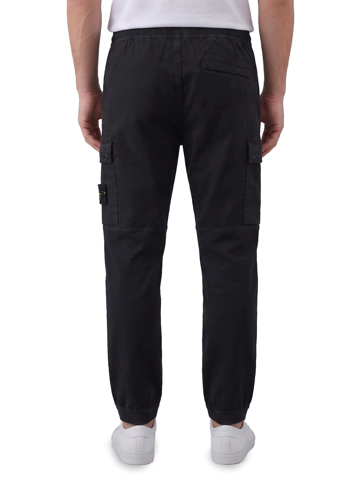 STONE ISLAND Cotton Cargo Pants Green Men
