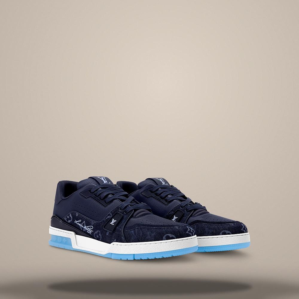 Louis Vuitton Men's LV Trainer Low Top Sneakers