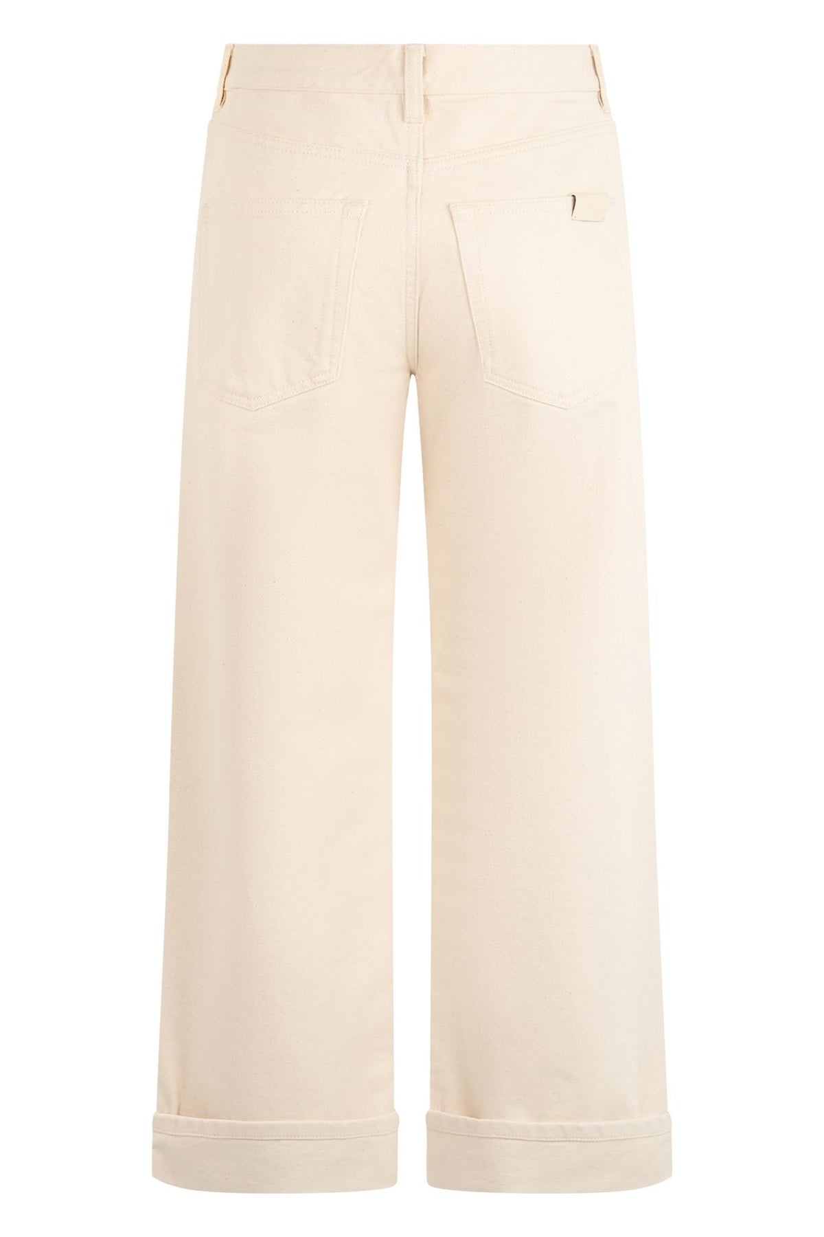 Moncler Beige Cropped Trousers for Women