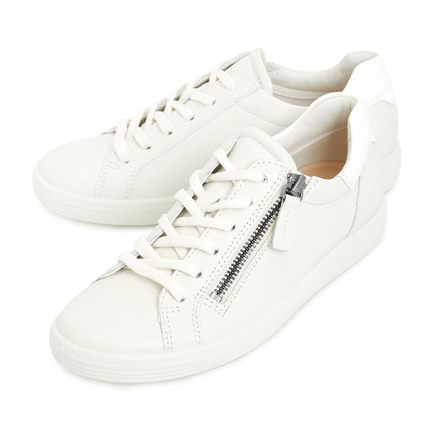 ecco Soft 7 Women’s Leather Low-Top Sneakers 490553 50696