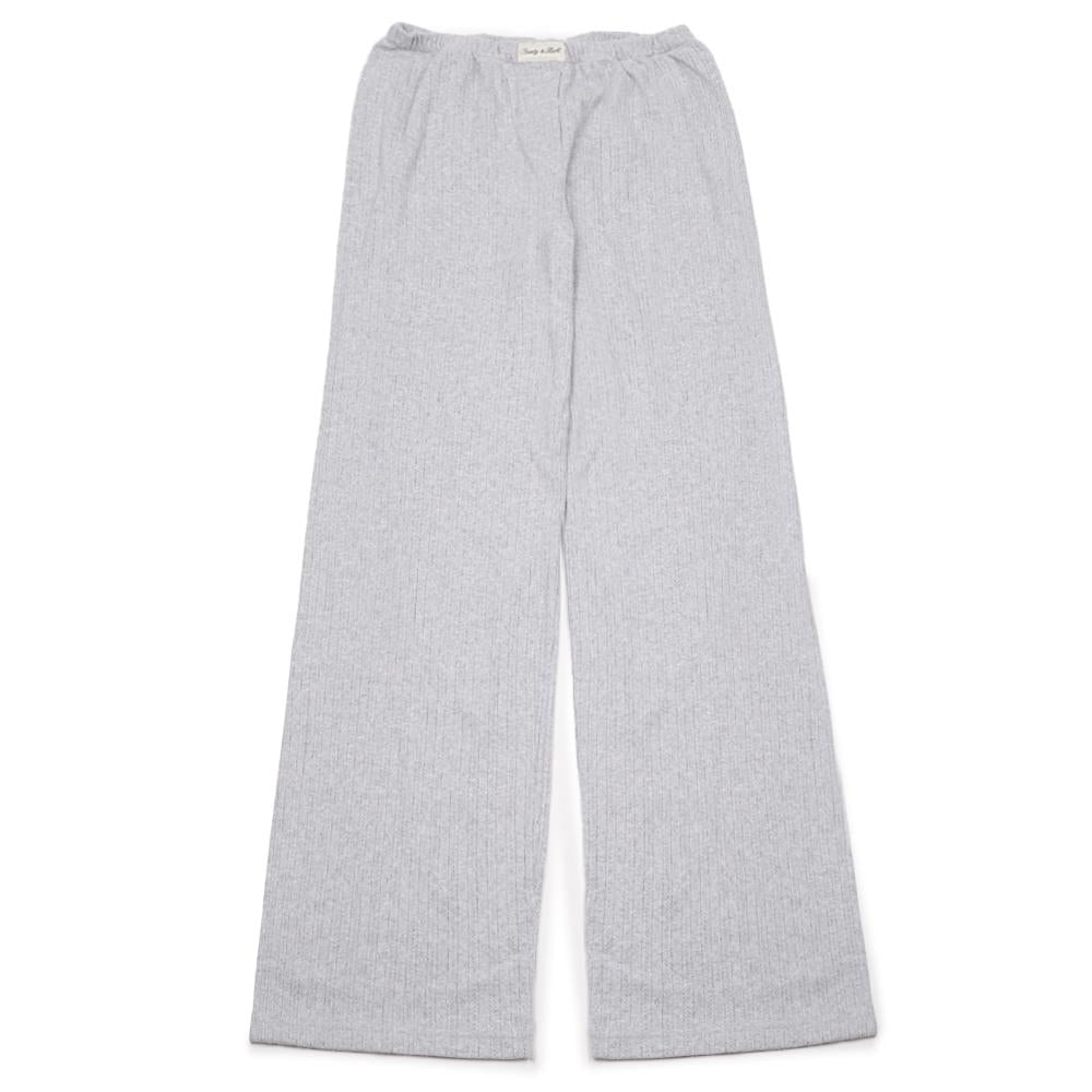 SPORTY&RICH Logo Patch Sweatpants Women Gray PA06876326 GY03