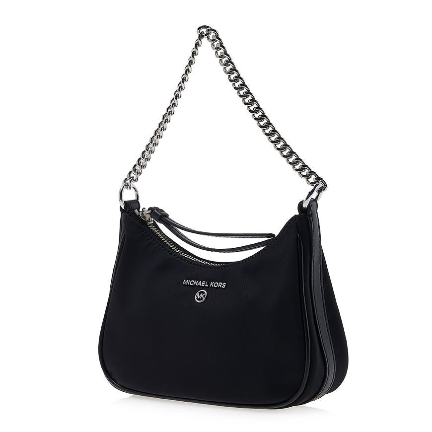 Michael Kors Jet Set Charm Leather Shoulder Bag Black