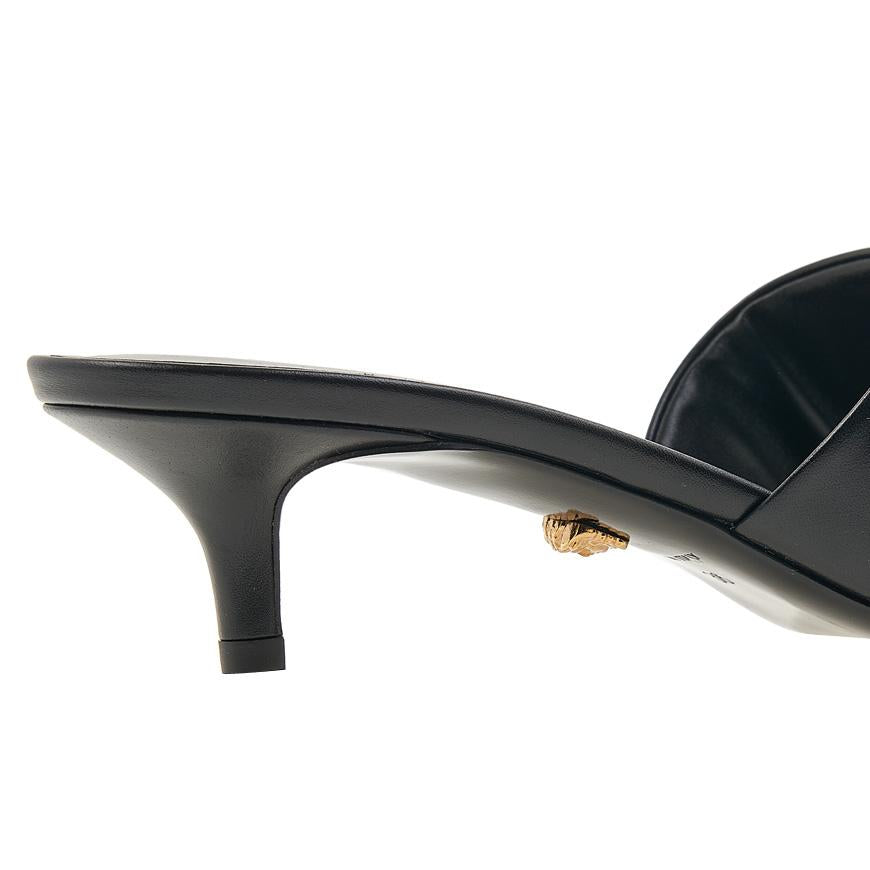 Versace Women’s Alia Heel Sandals 1018241 DVT2P 1B00V