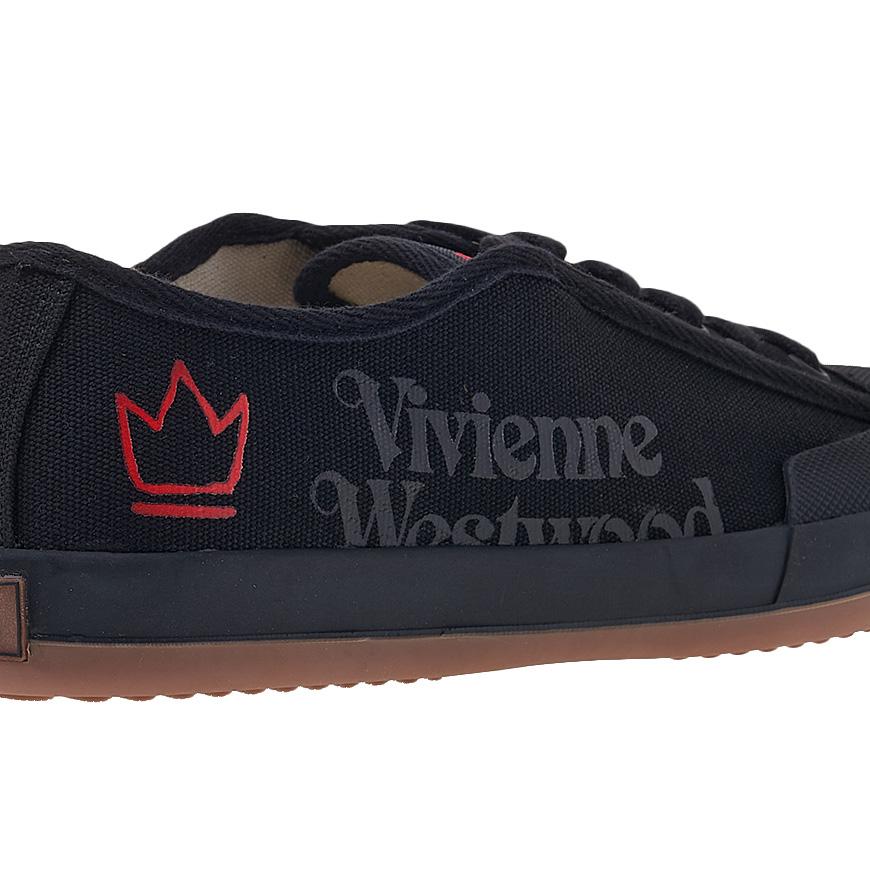 Vivienne Westwood Men’s Animal Gym Low Top Sneakers Black