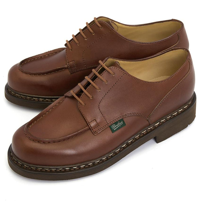 PARABOOT Chambord Derby Shoes Brown Leather Unisex