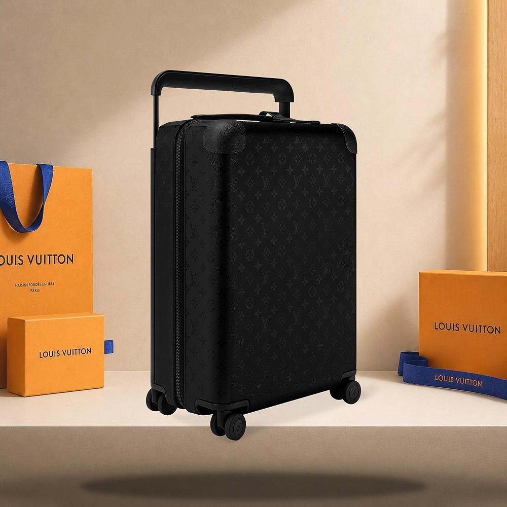 Louis Vuitton Monogram Midnight Coated Canvas Horizon 55 Travel Bag M26811