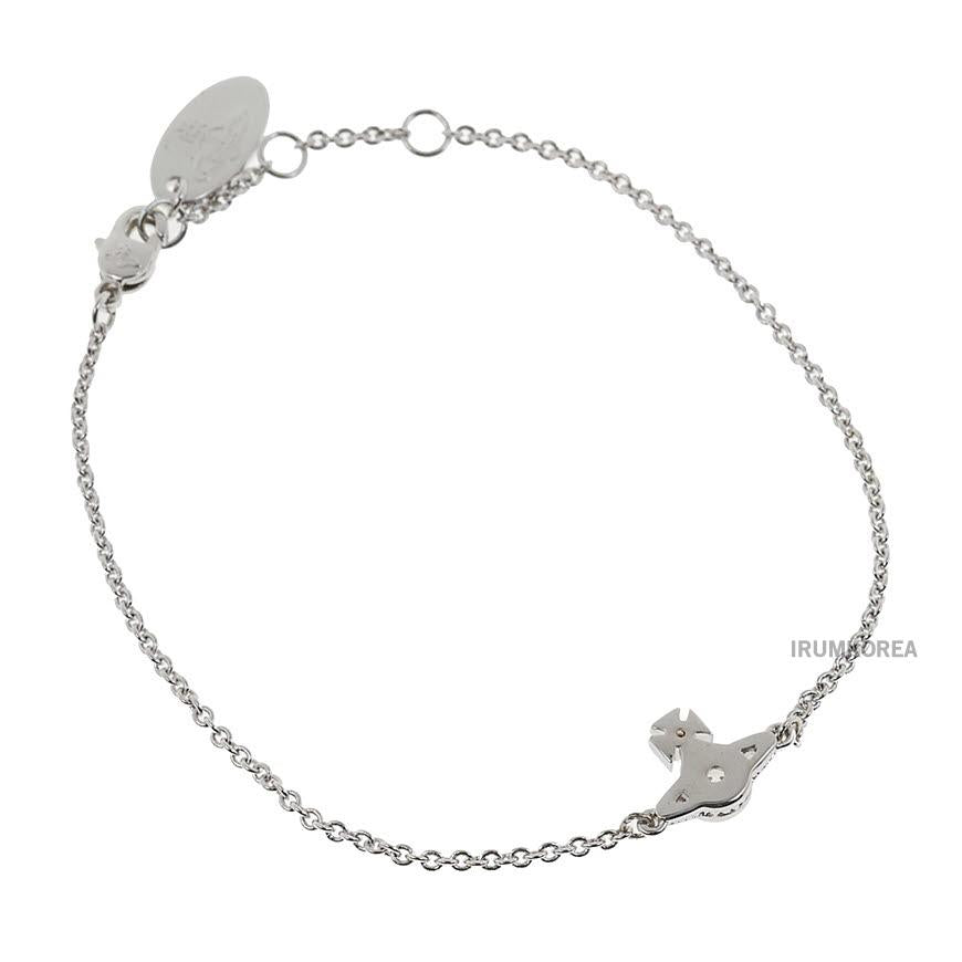 Vivienne Westwood London Orb Bracelet Women Silver Tone
