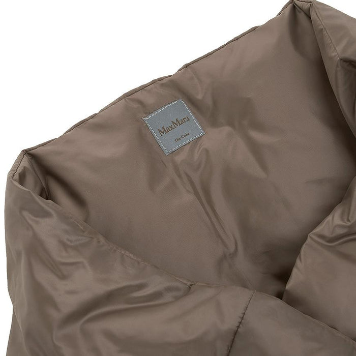 Max Mara SEIPET Padded Scarf for Women Brown