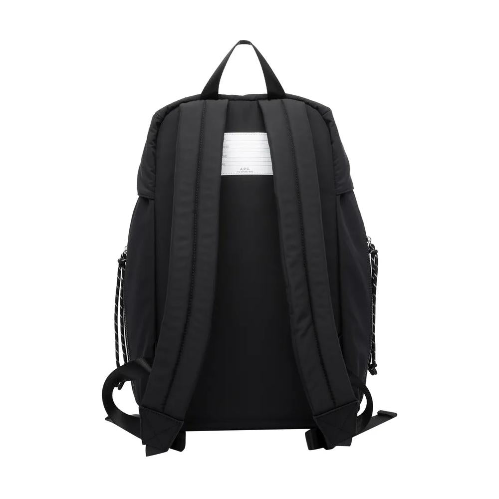 A.P.C. Black Nylon Trek 20 Backpack