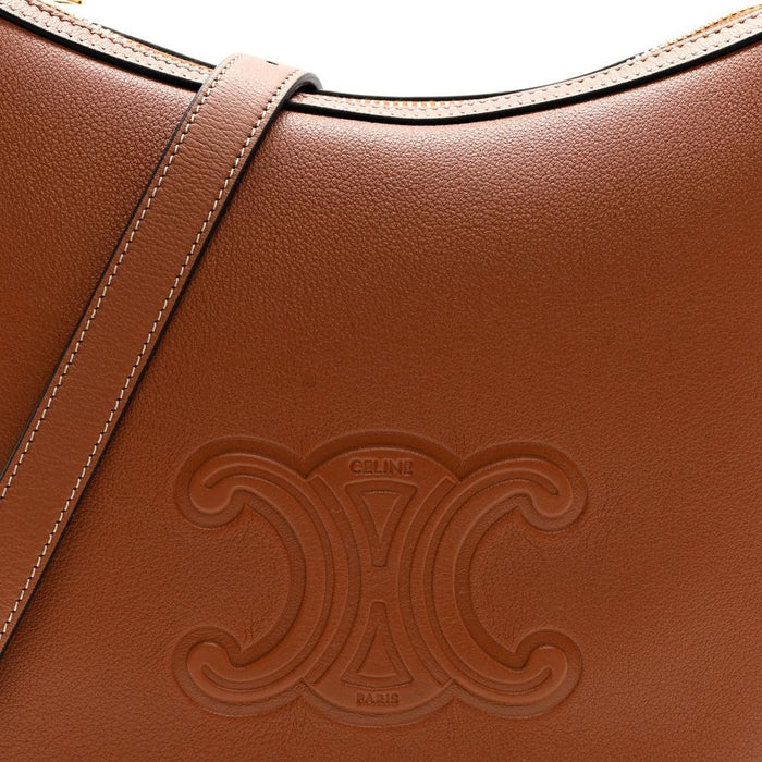 CELINE Eloise Shoulder Bag Leather Beige Women’s Shoulder Bag