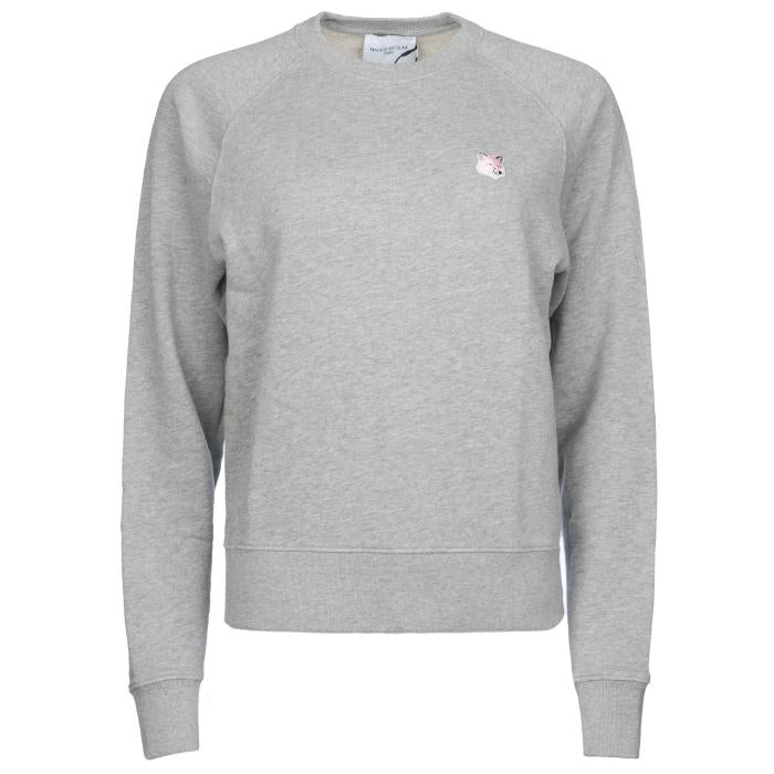 Maison Kitsune Women Monochrome Fox Head Sweatshirt