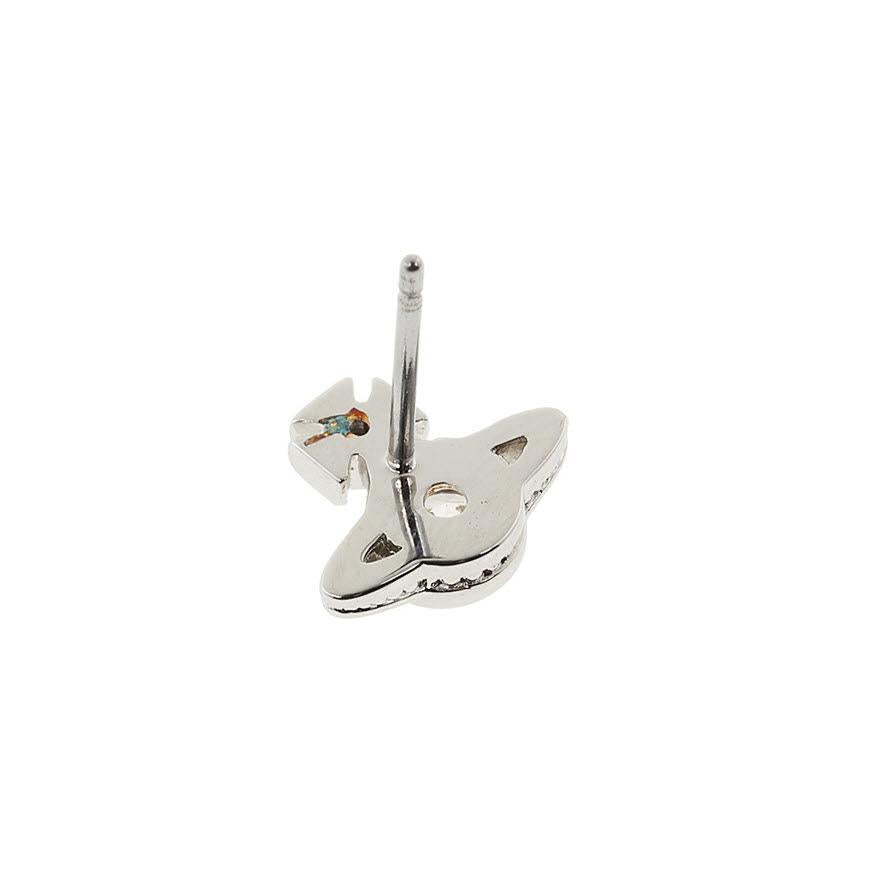 Vivienne Westwood London Orb Earrings Silver-Tone Women's Jewelry