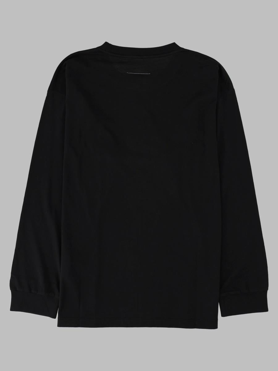 Maison Margiela Long Sleeve T-Shirt Black Cotton Men’s