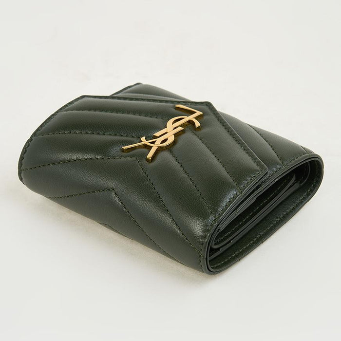 Saint Laurent Cassandra Multi Compact Wallet for Women 692061 AAA44 3189