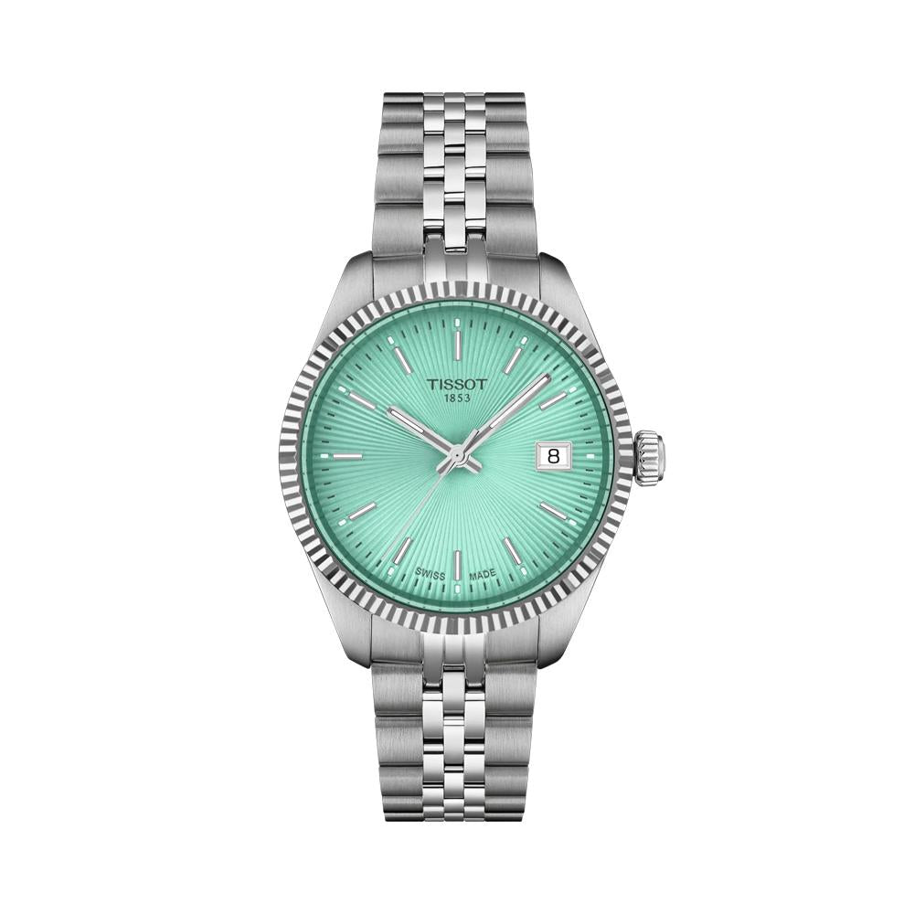 Tissot Ballade Women’s Metal Quartz Watch 34mm Silver Tone T156 210 11 091