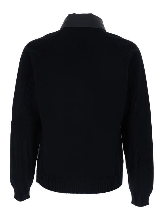 Moncler Black Nylon Zip Jacket for Men 9B00001 M11839
