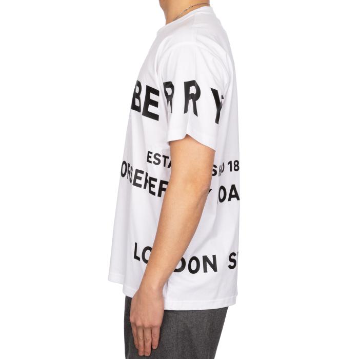 BURBERRY Mens Oversized Horsferry Logo Short Sleeve T-Shirt