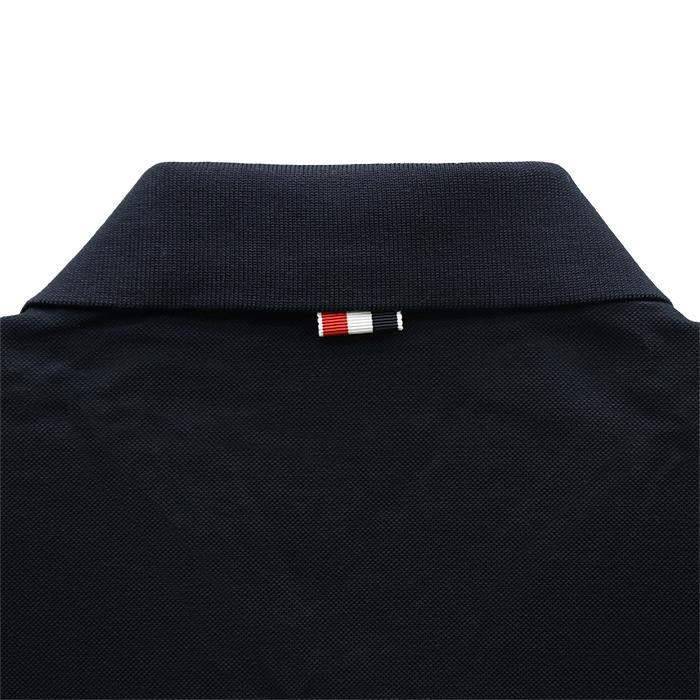 THOM BROWNE RWB Stripe Men’s Short-Sleeve Polo Shirt