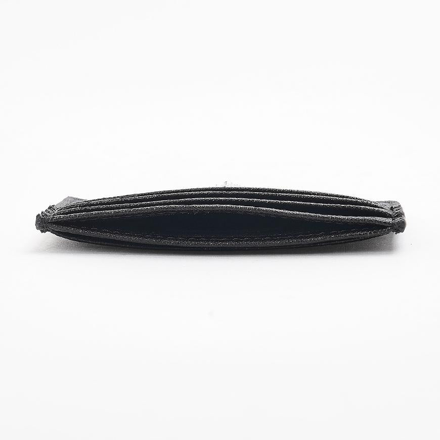 Vivienne Westwood Saffiano Leather Flat Card Holder Black