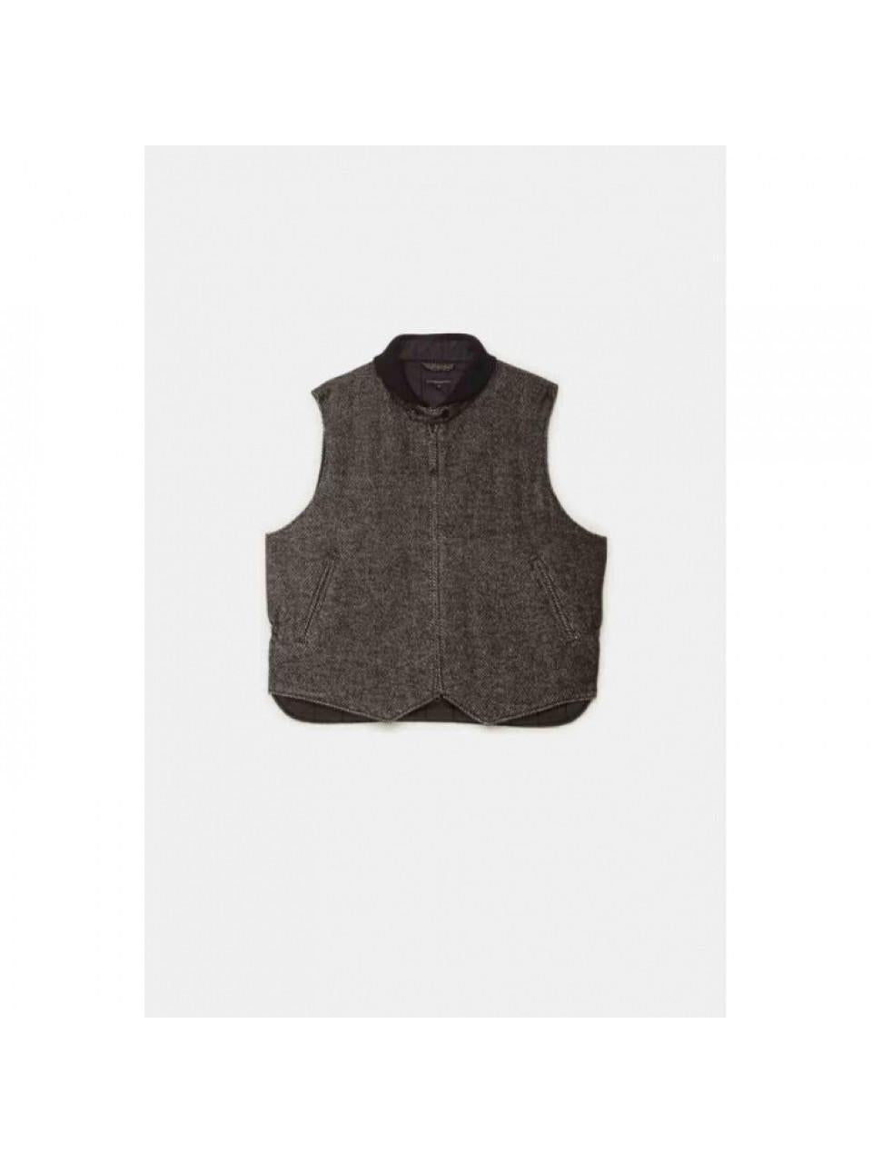 Engineered Garments Shaggy Twill Wool LL Vest Jacket for Me 25F1C012 RV117 PC002