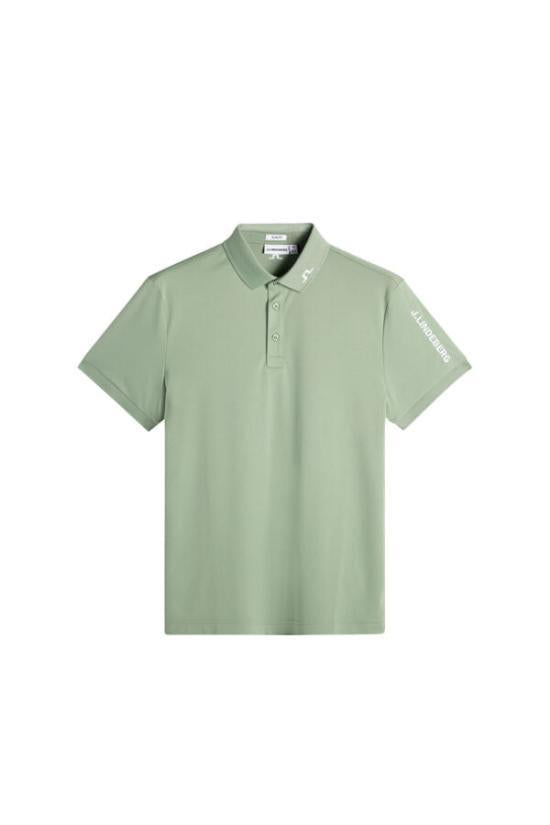 J LINDEBERG Men's Polo Shirt GMJT14648M286 HEDGE GREEN DOM