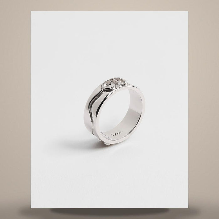 DIOR Silver Trefle Ring R2749HOMSTD990
