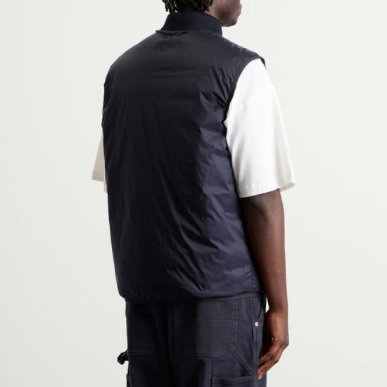 Moncler Navy Short Down Puffer Jacket for Women