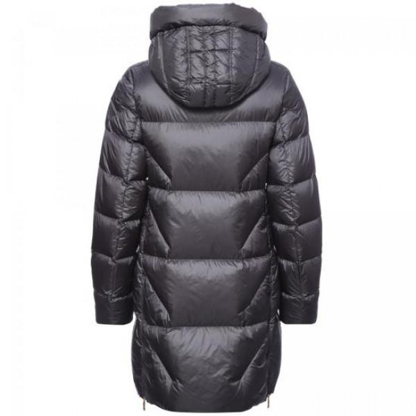 Parajumpers Janet Long Puffer Jacket Women Dark Gray