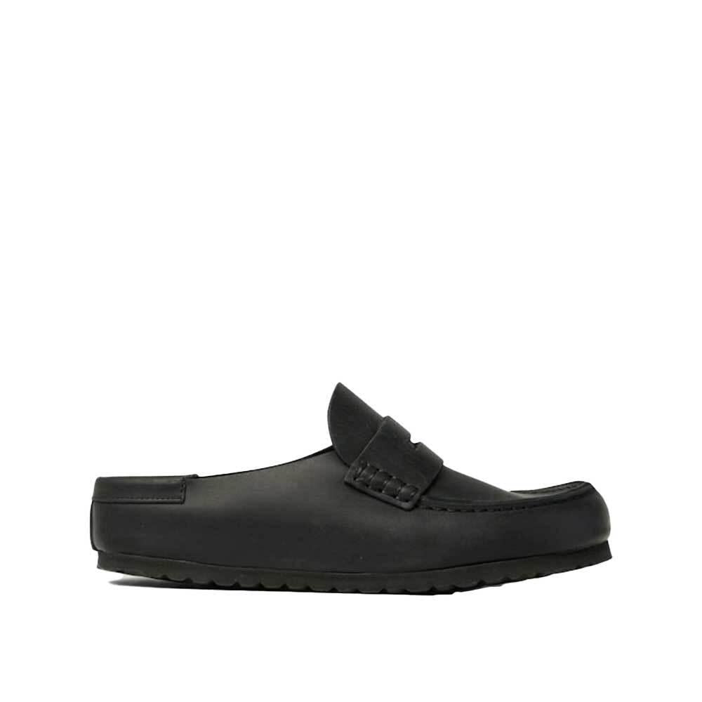 Birkenstock Naples Wrapped Slide Sandals Women Black Slippers