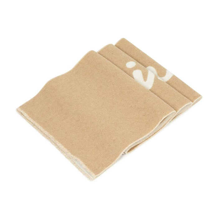 Maison Kitsune Handwriting Scarf Unisex PM06202 WB0038 0384