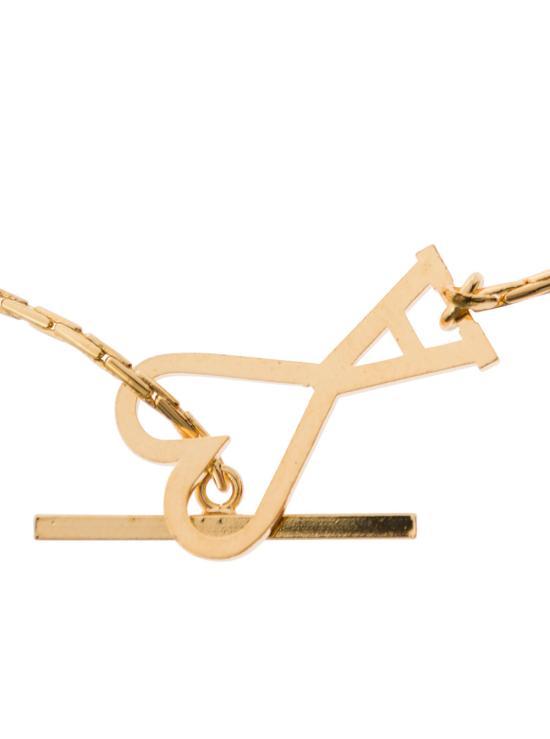 AMI Silver-Tone Chain Bracelet